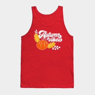 Pumpkin Spice Season Autumn Vibes Tank Top